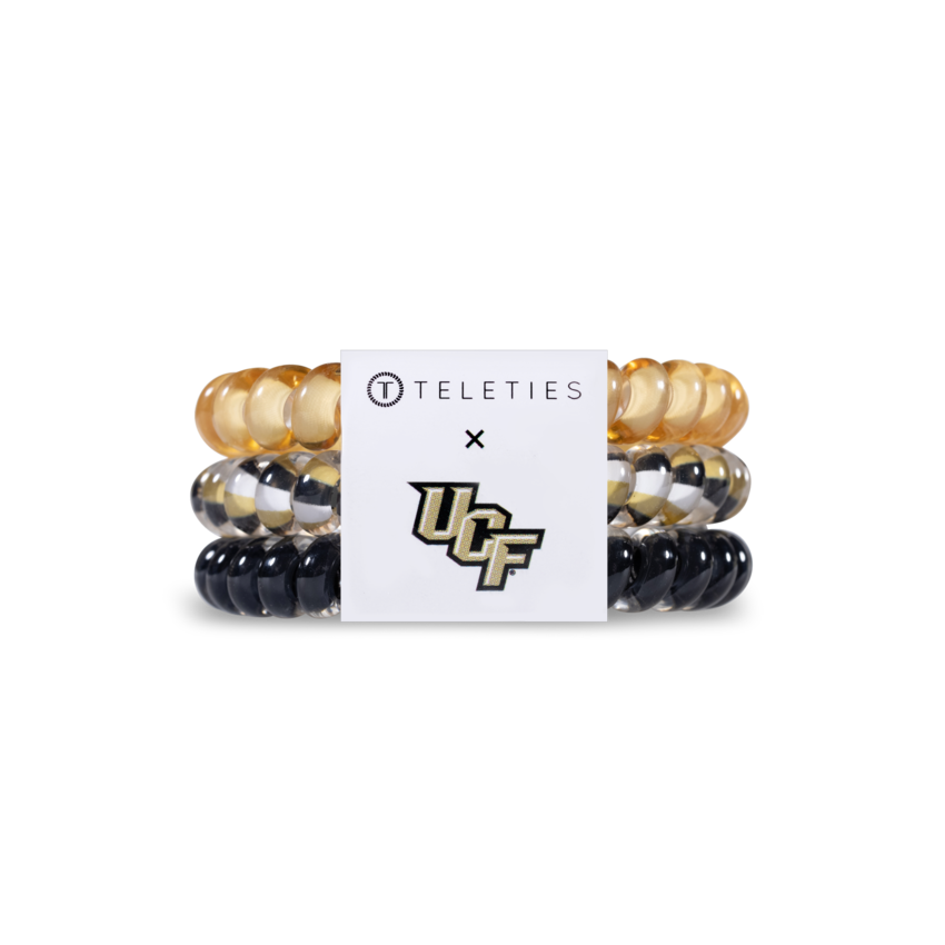 Teleties Hair Tie - Small Band Pack of 3 - University of Central Florida