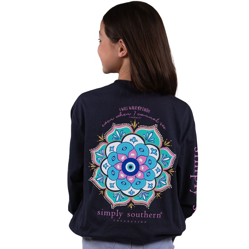 Youth 'Walk By Faith' Long Sleeve Tee by Simply Southern
