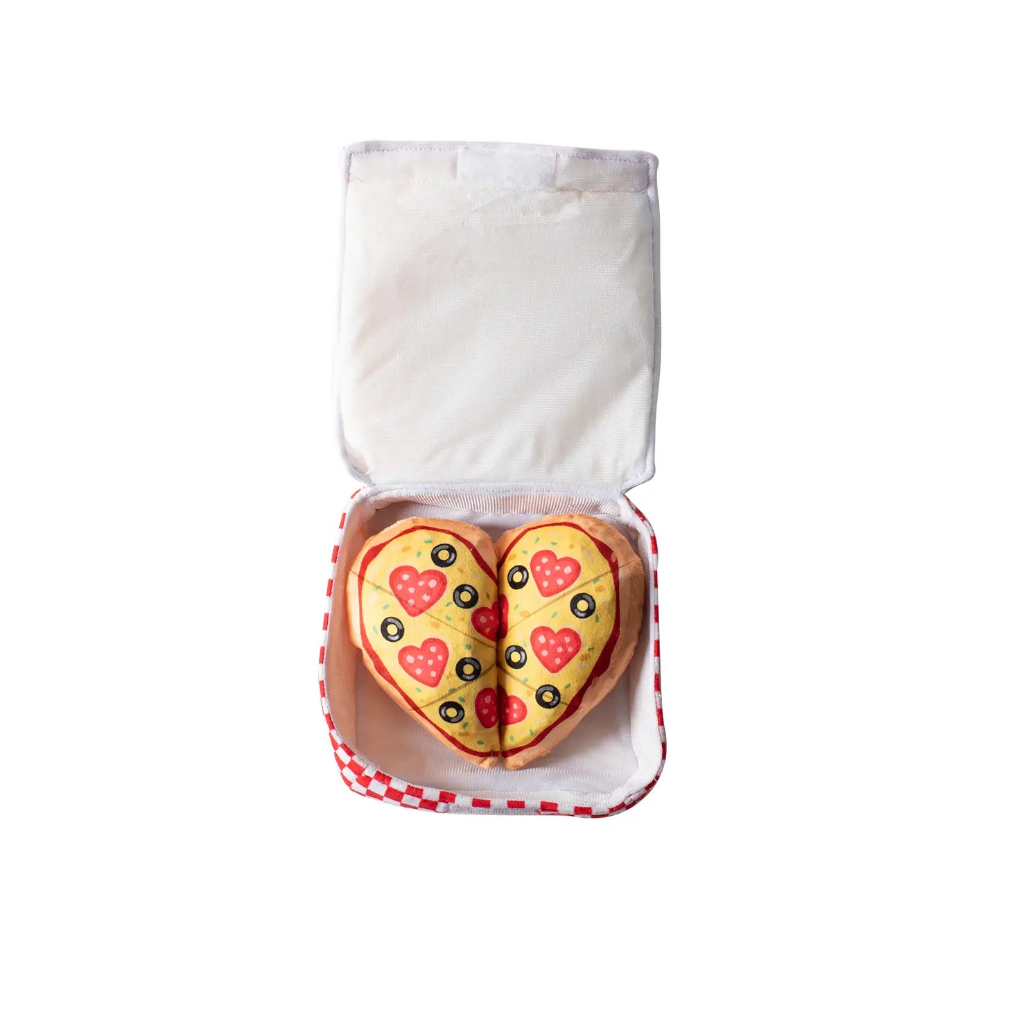 Pizza My Heart Dog Toy