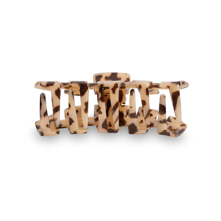 Large Teleties Claw Clip - Blonde Tortoise