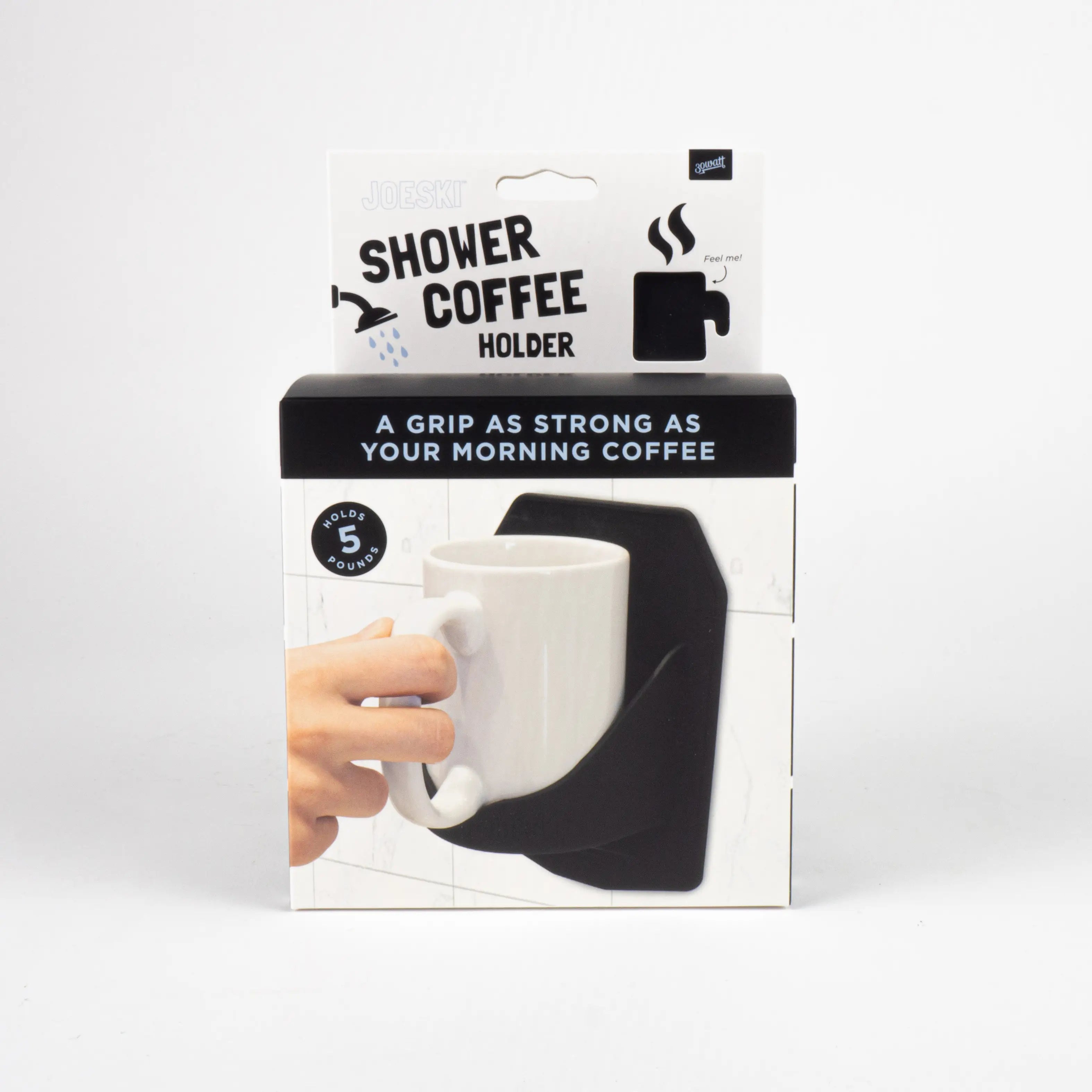 Joeski™ Shower Coffee Holder - Black