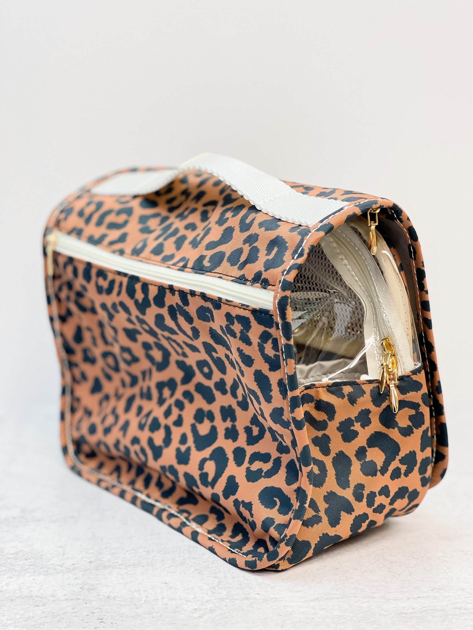Felix Toiletry Bag - Leopard (1-2 Week Production Time)