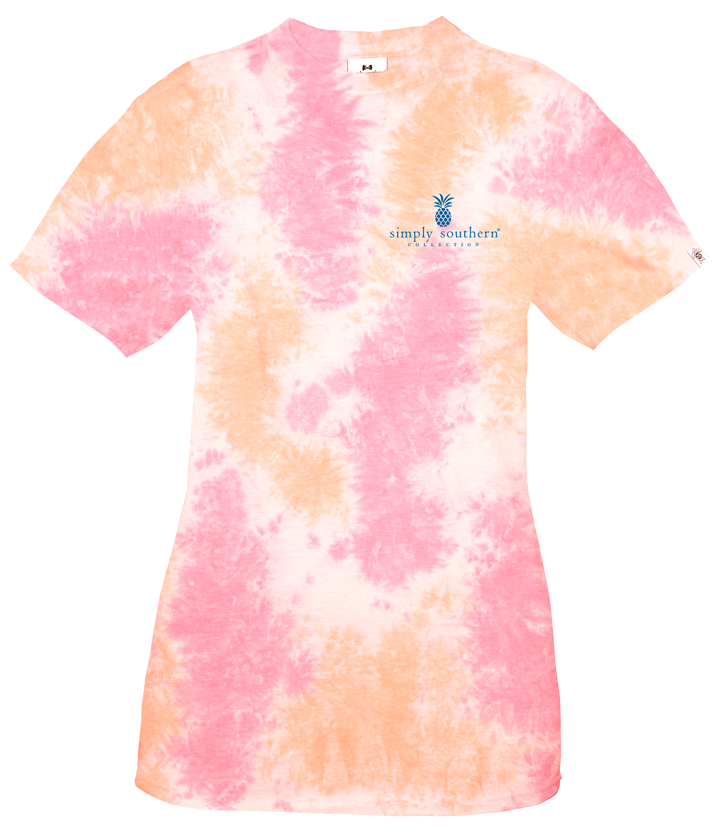 Youth 'Fiesta Then Siesta' Tie Dye Short Sleeve Tee by Simply Southern